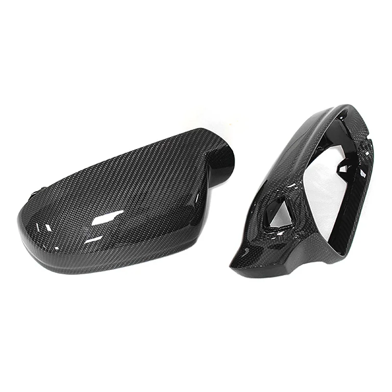 Mirror Cover Replacement For Audi B8.5 A3 2010-2013 A4 A5 S5 RS3 RS4 RS5 Carbon Fiber Mirror Caps OEM Fitment Housing