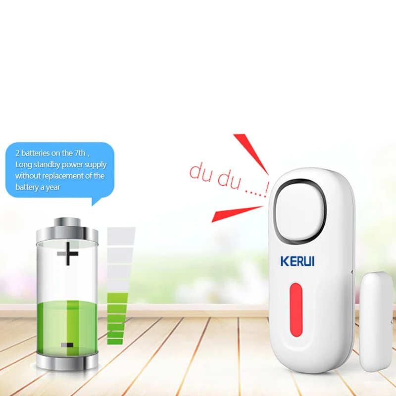 Беспроводная система охранной сигнализации KERUI 120 дБ Пассивный инфракрасный