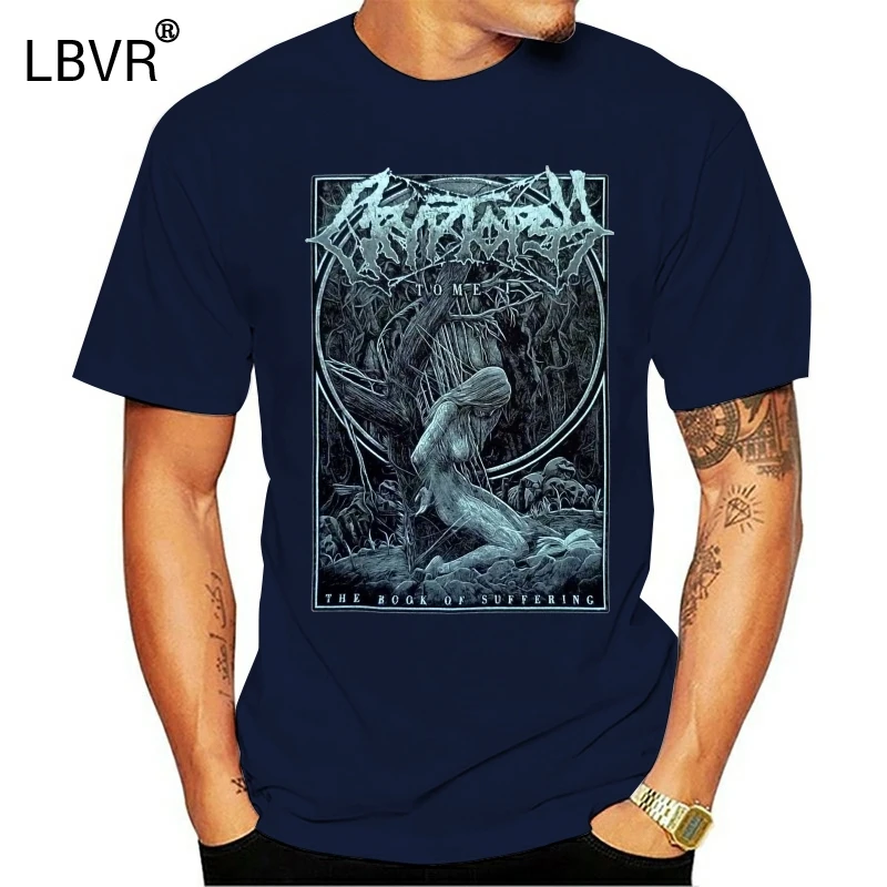 Футболка с принтом книга страданий S M L Xl | Мужская одежда