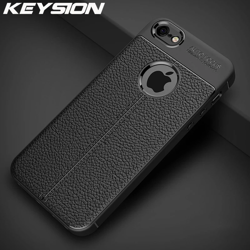 KEYSION противоударный чехол для iPhone SE 2020 Новый кожаный силиконовый телефона 11 Pro Max XR