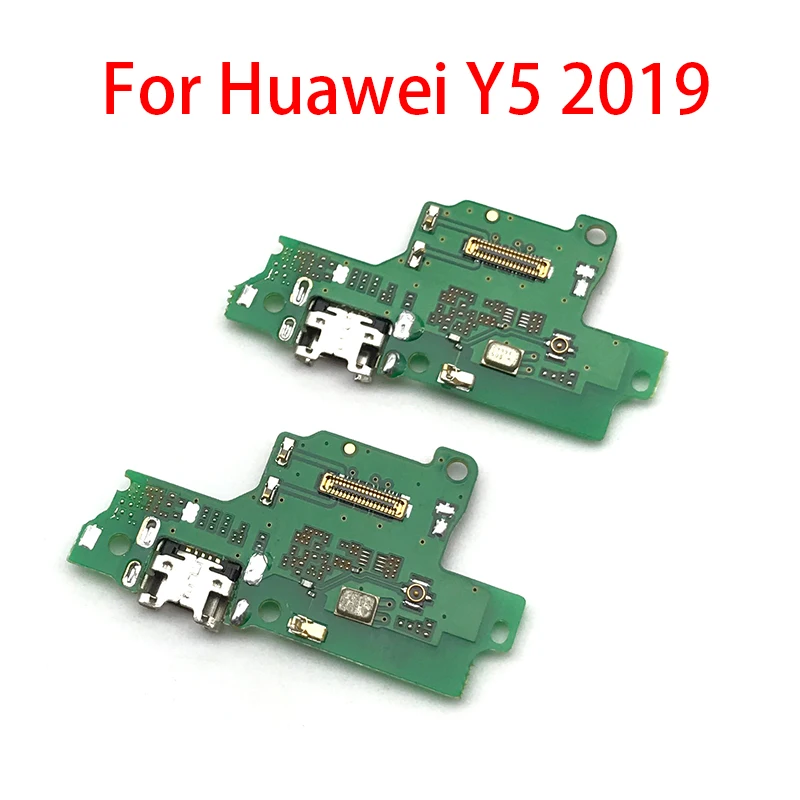 10 шт./лот, плата зарядного устройства PCB Flex Для huawei Y5 USB порт разъем док-станция зарядный ленточный кабель