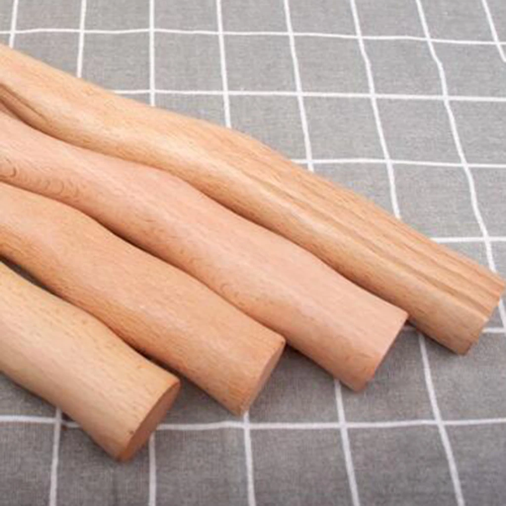 Wooden Gua Sha Scraping Stick Massage Tools for Neck Back Shoulder Waist Therapy Massager Wood Tools Fast Large Area