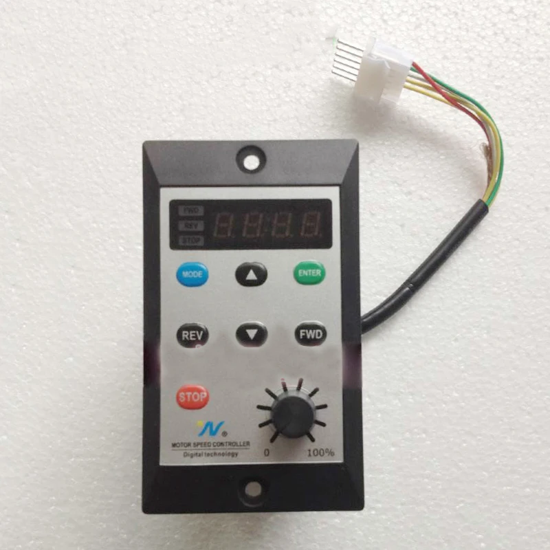 Intelligent digital display speed governor switch controller is suitable for small 220V regulating motor 6W-250W | Обустройство дома