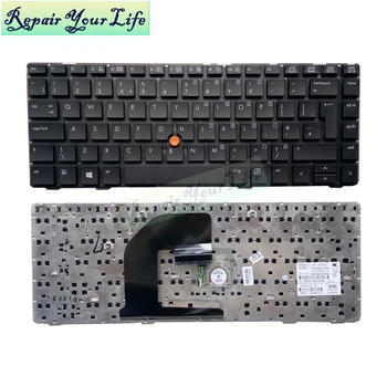 

laptop keyboard for hp for EliteBook 8460p 8460w 8470p 8470w UK English layout black no frame 700944-031 702649-031 6037B0078903