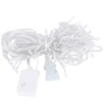 

led lights decoration fairy lights 3x1m 120LED Waterproof Ice Bar Shape LED Light String Window Curtain for Indoor