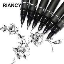 Pigma Micron иглы школьные товары для рукоделия маркеры Кисть ручка fineliner Перманентная доска для письма маркерами маркер sharpie 04307