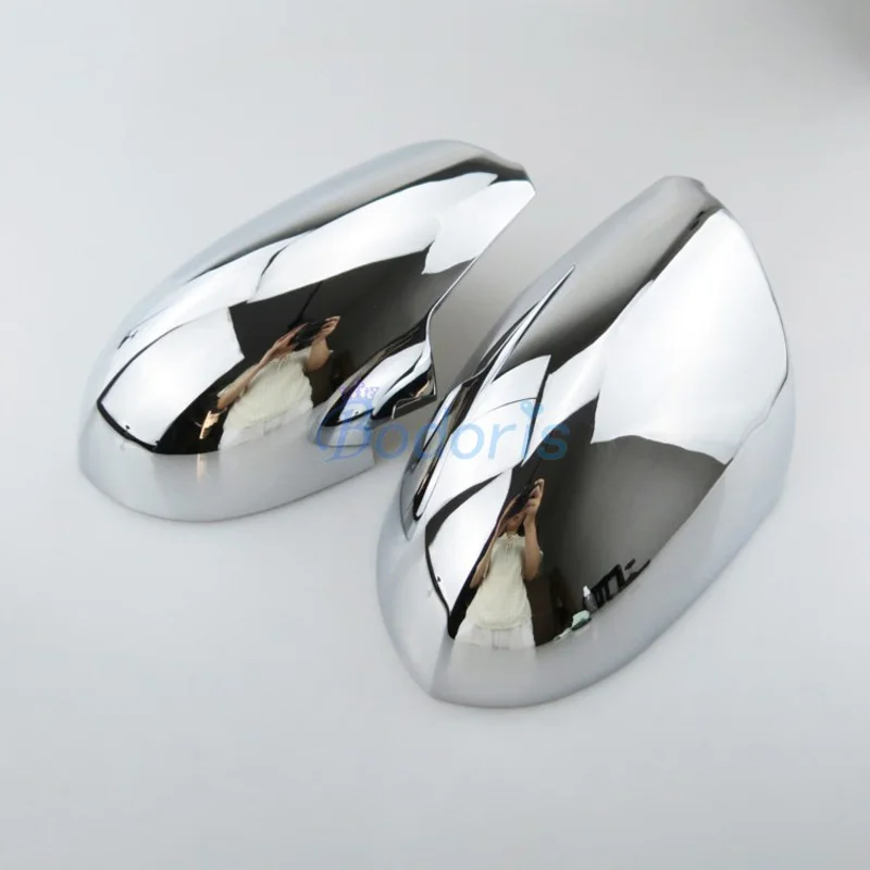 Replacement Wing Mirror Caps for Kia Sportage 2011 2012 2013 2014 2015 Chrome Door Side Wing Mirror Cover Rear View Caps