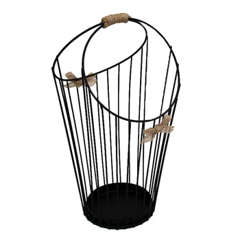 

Bedroom Kitchen Portable Multifunctional Bathroom Storage Basket Free Standing Makeup Office Iron Desktop Organizer Accessories