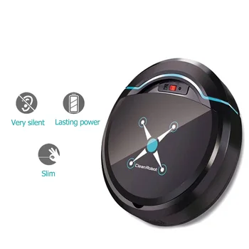 

2020 Smart Electric Vacuum Cleaner Ultra-Thin Small Charging Sweeping Robot Vacuum Cleaner Automatic Mopping Cleaning Machine
