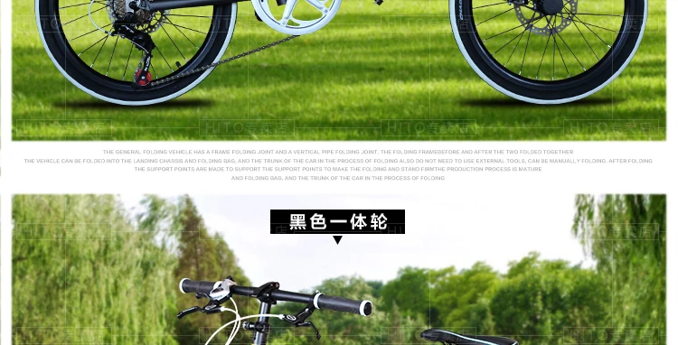 Best New brand 20/22 inch aluminum alloy frame 7 speed disc brake folding bike outdoor BMX bicicletas children lady bicycle 53