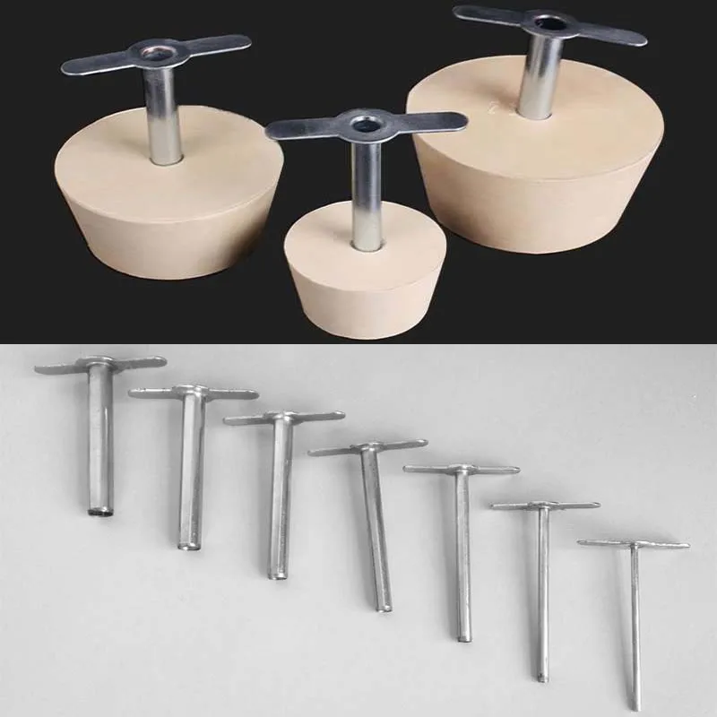 Rubber Stopper Hole Puncher,7pcs/set,rubber Stopper Cutter,cork Rubber