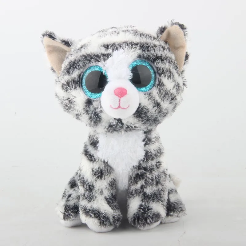 

Ty Beanie Boos Animals Quinn the Cat Plush Toy 15cm