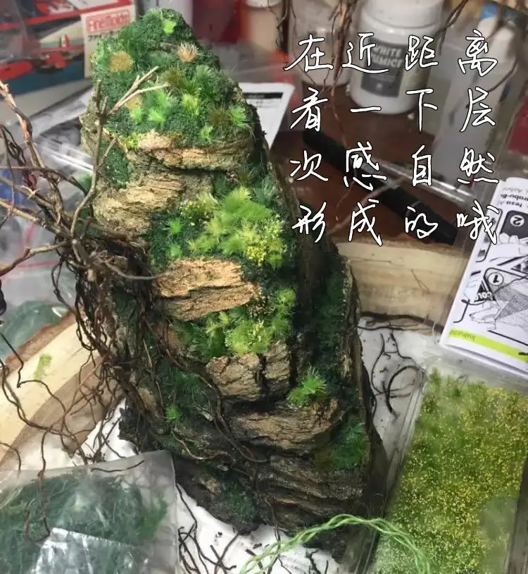 Mode God Military Model Scene Scenario Sand Table Deck for Making Material Modeling Rocks Rockery S