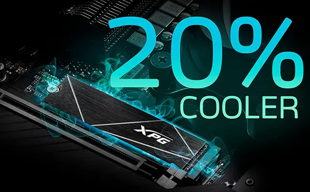 XPG 4TB GAMMIX S70 Blade PCIe Gen4 M.2 2280 Internal Gaming SSD Up to 7,400  MB/s - Works with Playstation 5/ PS5 (AGAMMIXS70B-4T-CS)