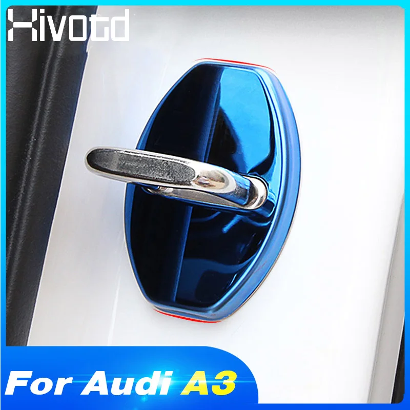Hivotd для Audi A3 2019 отделка дверного замка защита от коррозии модифицированные