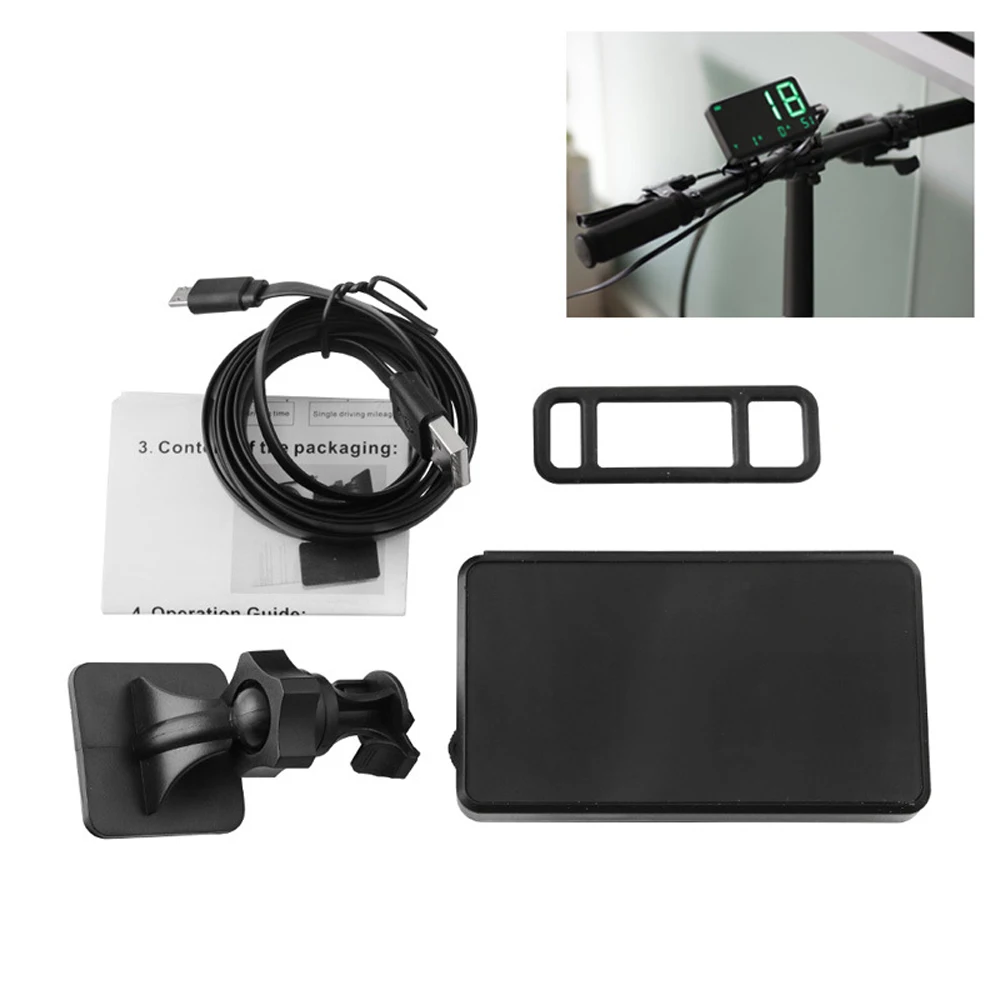  Große Bildschirm HUD Safe Fahrrad Universal MPH Lkw Bus Überdrehzahl Warnung GPS Tacho Head Up Disp