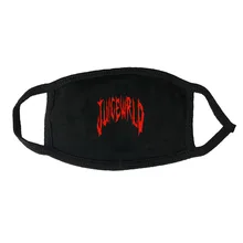 Модная дышащая мужская зимняя Пылезащитная черно-белая осенняя и зимняя маска с принтом Juice Wrld мужская хлопковая Защита рта