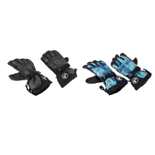 Перчатки для спорта на открытом воздухе, зимние лыжные перчатки, Нескользящие теплые перчатки для катания на коньках, сноуборде, занятий спортом, полный палец, варежки-Выберите цвет и размер