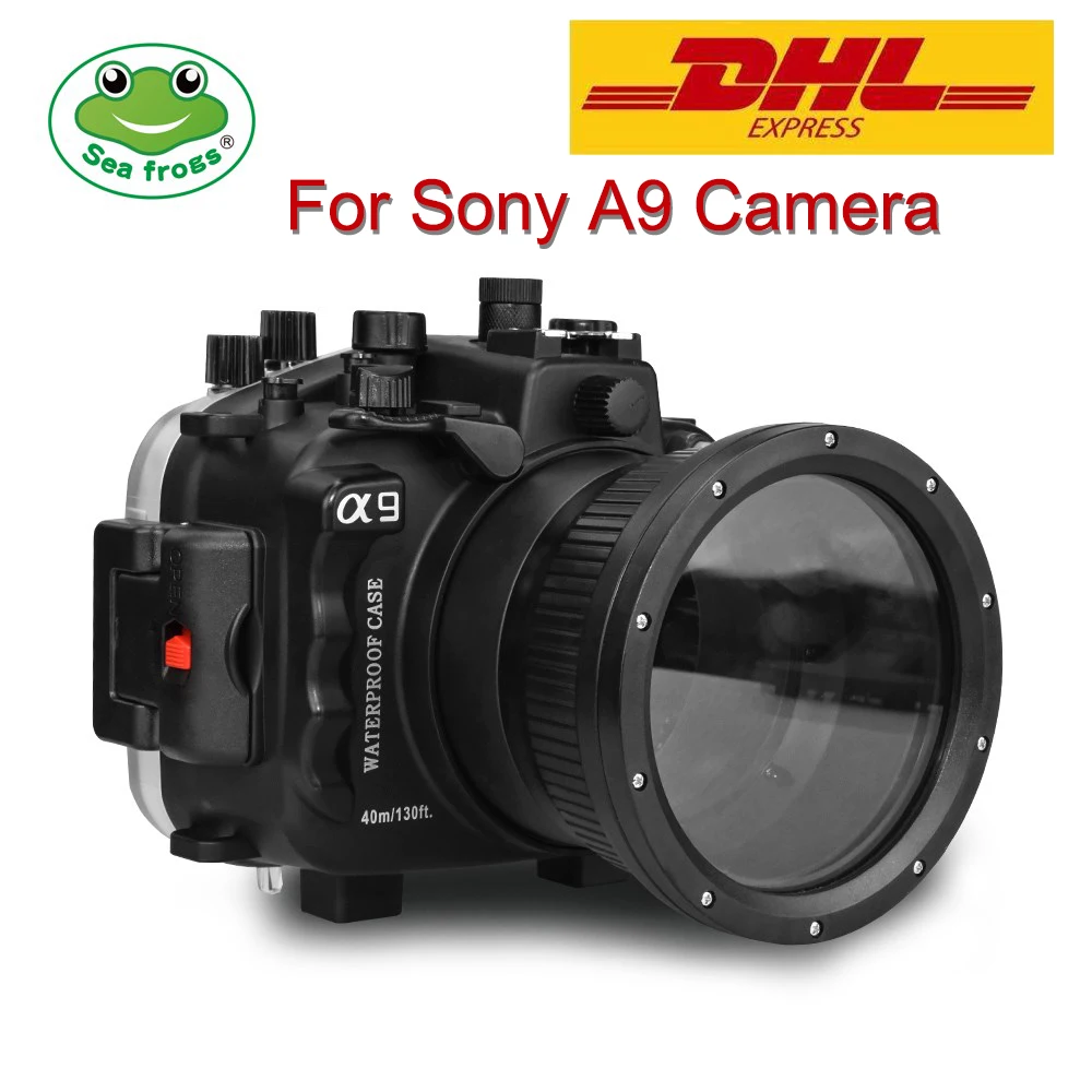 Корпус для дайвинга Seafrogs для камеры sony A9, водонепроницаемый чехол для подводной съемки 40 м, сменная Защитная герметичная оболочка