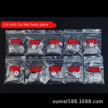 

Transparent quan tie Fake Nails Sheet ban tie Transparent 9 Paragraph Fake Nails 500 Tablets