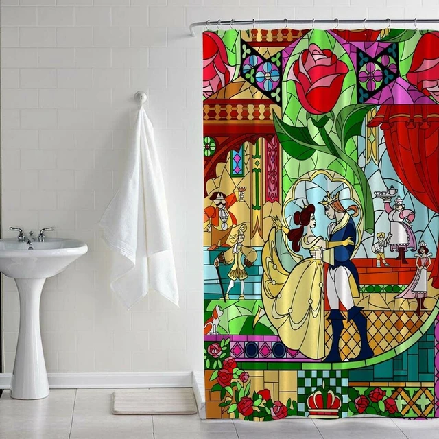 Custom Sets 3D Digital Printed Shower Curtain - China Printed Shower  Curtain Bathroom and 3D Digital Printed price