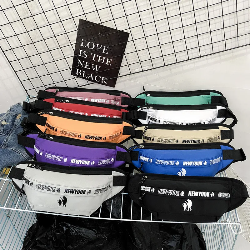 Креативный стильный женский нагрудный пакет в Корейском стиле модная Холщовая Сумка с принтом букв сумка через плечо производители оптом