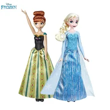 Холодное сердце Эльза Анна пение освещение куклы королева принцесса оригинальные Дисней фигурки E3054 детские игрушки для девочек Подарки на день рождения