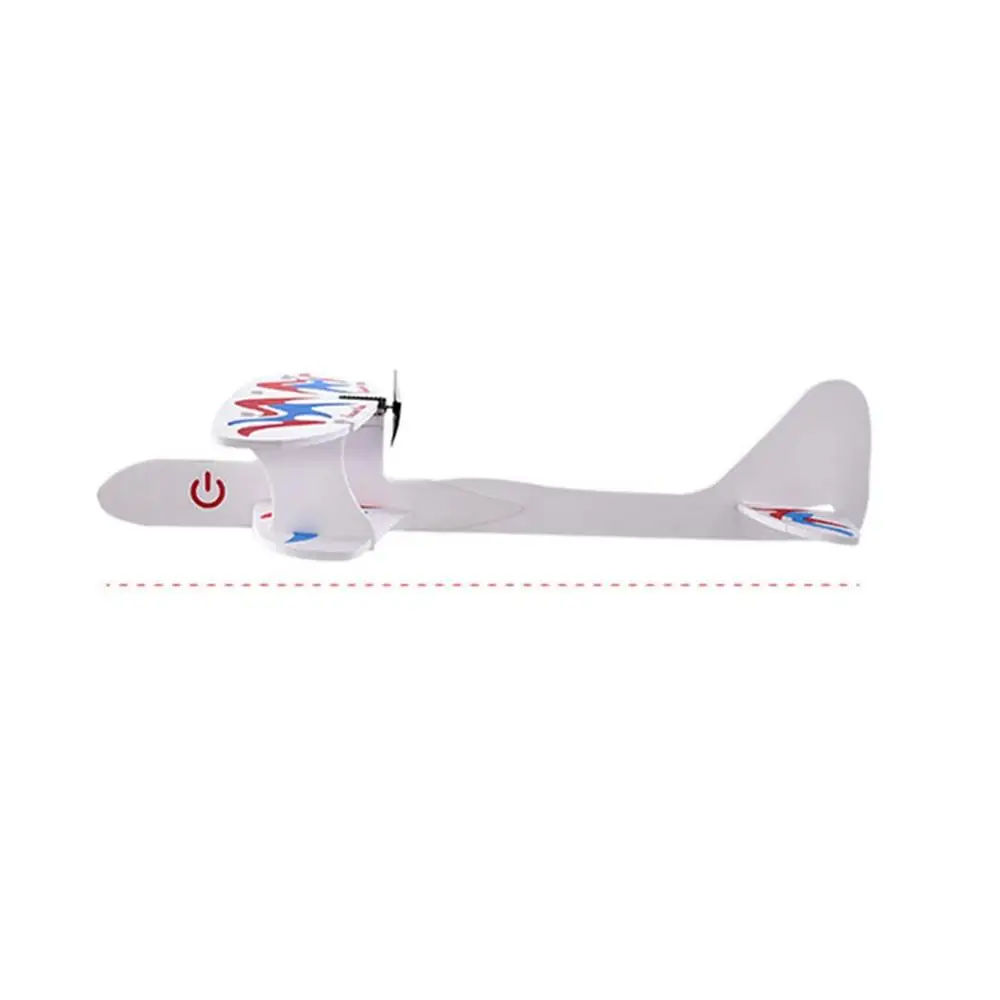 Foam Hand-Tossed Airplane USB Charging Glider Children Outdoor Interactive Cyclotron Electric Toy | Электроника