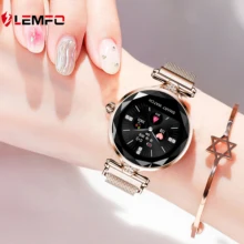 LEMFO H1 Смарт-часы для женщин, пульсометр, фитнес-браслет, спортивный трекер, умные часы, женские умные часы