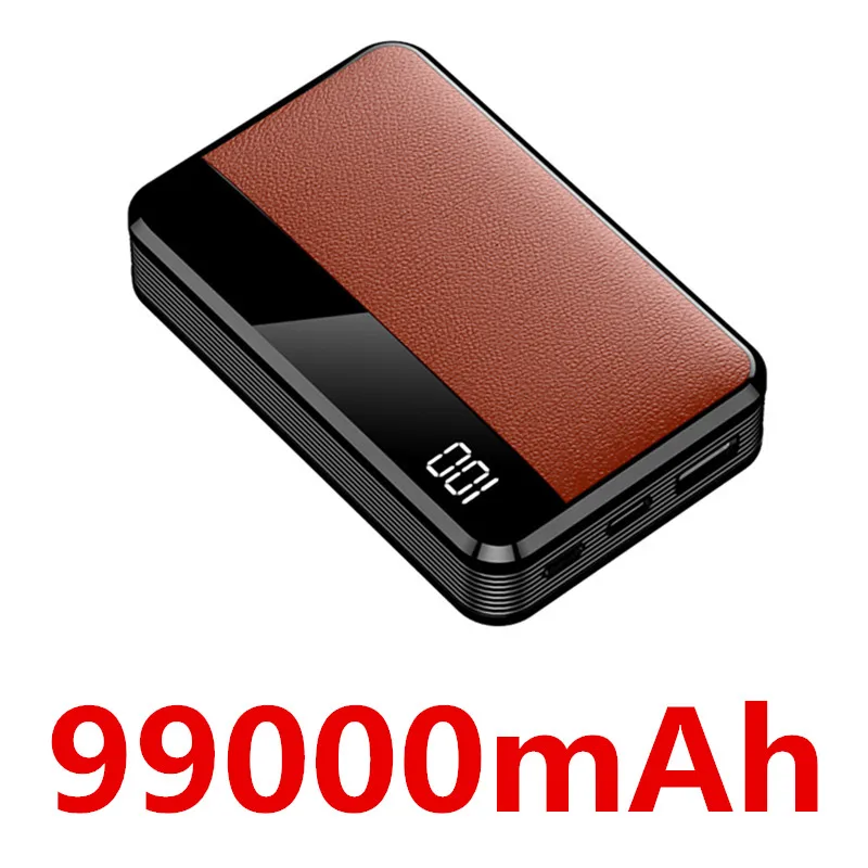 Power Bank 99000mAh Fast Charging Mini Power Bank Portable Battery Charger Power Bank For iPhone 12Pro Xiaomi Huawei best power bank brand Power Bank