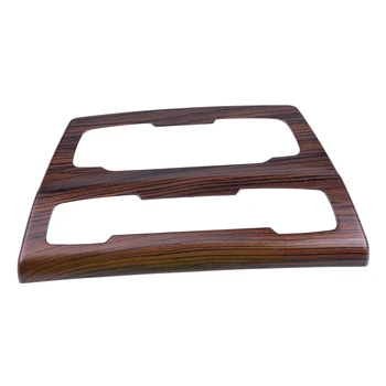 

Pine Wood Grain Center Interior Console Air Conditioning CD Panel Cover Trim Frame Fit for BMW X1 F48 X2 F47 2016 2017-2019