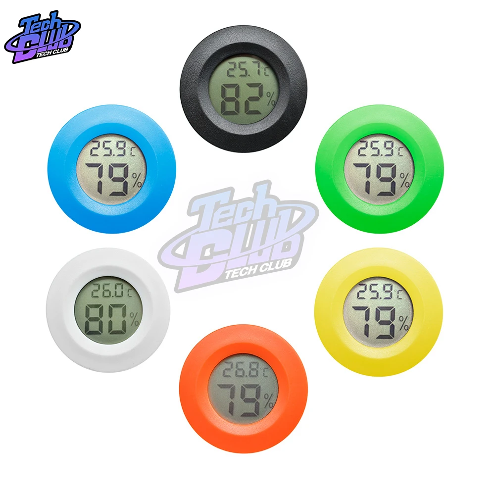 Colorful Mini LCD Digital Thermometer and Hygrometer