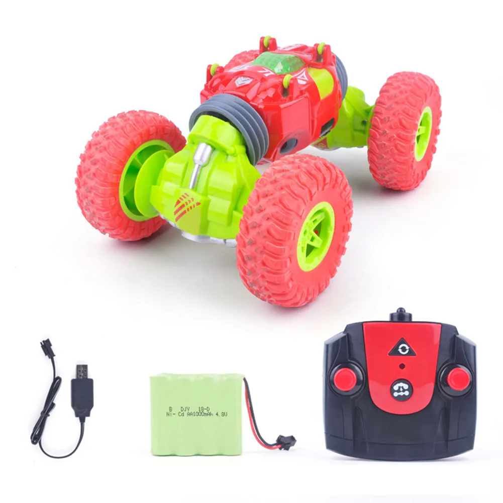 1: 16 RC автомобиль 4WD грузовик масштаб 2,4 ГГц вездеход Альпинизм двухсторонний автомобиль дистанционного управления игрушки 998 - Цвет: Красный