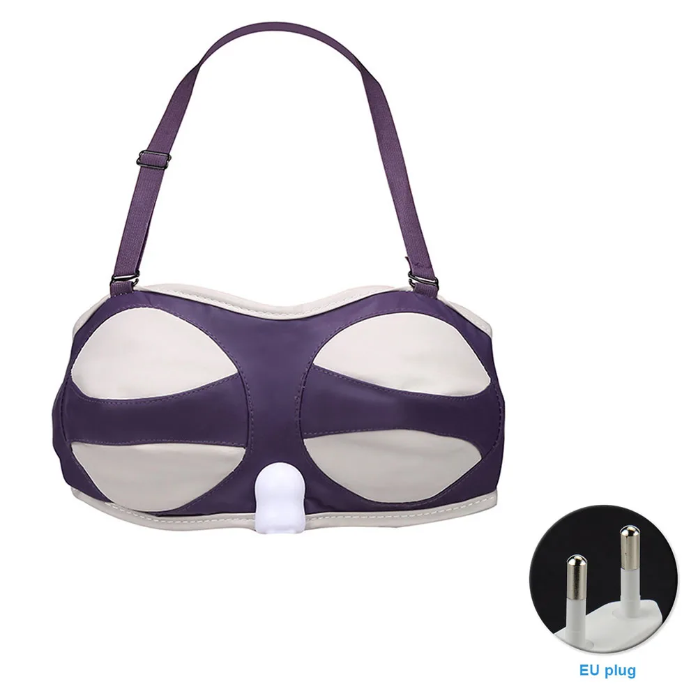 Бюстгальтер для увеличения здоровья, массажер для груди, инструмент для увеличения груди, стимуляция лифтинга, Электрический инфракрасный вибрирующий - Цвет: L  EU