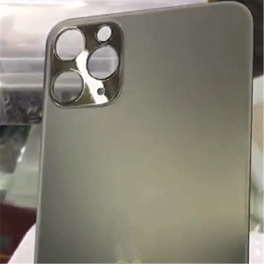 Новинка, 1 шт., задняя крышка для батареи, стеклянная панель, дверь для Apple iPhone 11/11 Pro/11 Pro Max, задняя крышка для ремонта, замена корпуса