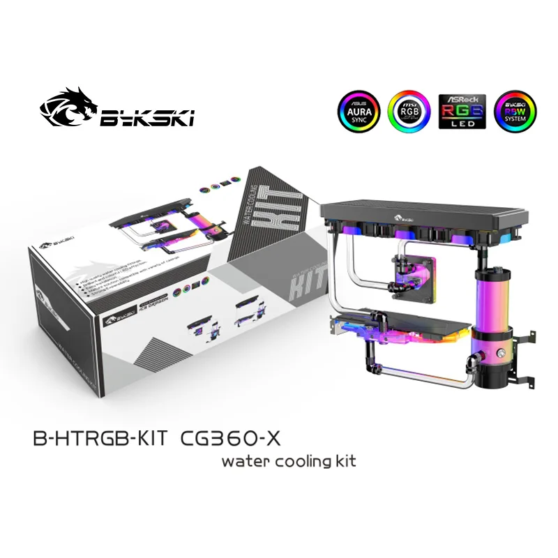 Набор для водяного охлаждения процессора Bykski B-HTRGB-KIT 5 В 12 | Компьютеры и офис