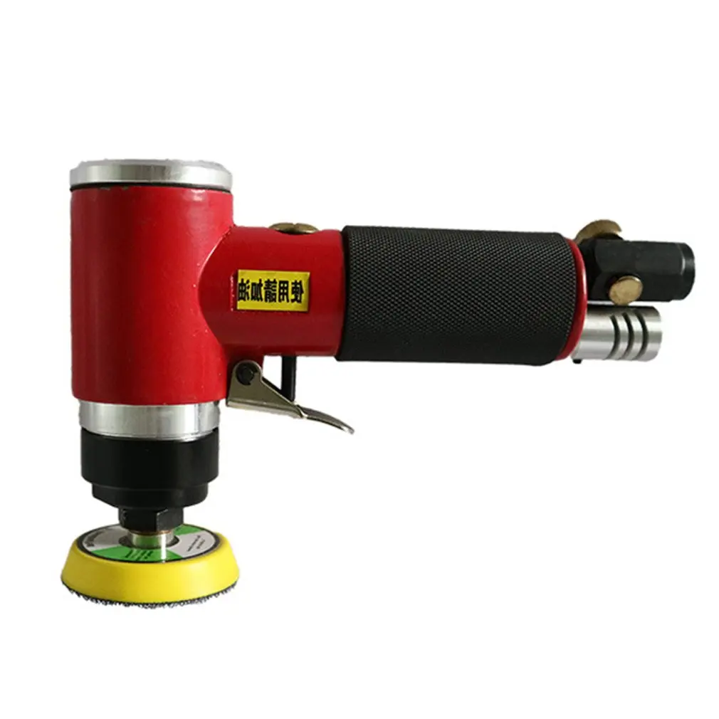 Mini Eccentric Air Angle Sander Grinder Polisher Elecentric Pneumatic Polishing Grinding Machine with 2inch 3inch Sanding Pad 