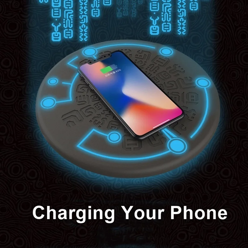 Tondaytech 10 Вт Быстрое Qi Беспроводное зарядное устройство для Iphone X 8 XS MAX Carregador Quick Charge Charging Pad для samsung S8 s9 S10 Plus