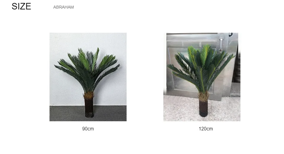 120cm Large Plastic Plants Tropical Artificial Tree Green Palm Leaves Real Touch Banana Tree Indoor Plant For Home Office Decor