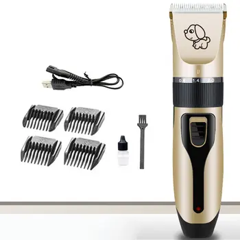 

Waterproof Professional Hair Clipper Beard Electric Hair Trimmer Shaver Body Hair Mustache Shaving Trimmer Led display