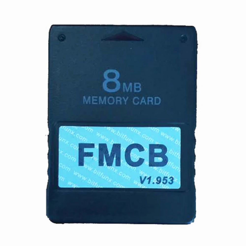 FMCB карты бесплатно MCboot v1.953 8 Мб/16 Мб/32 Мб/64 Мб карты памяти для Playstation 2 для PS2