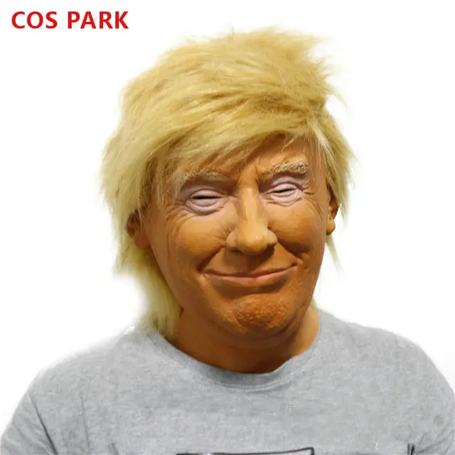 Halloween Deluxe Latex Vol Hoofd Donald Trump Masker Gouden Spoof President Masker Voor Party - AliExpress Nieuwigheid & Speciaal Gebruik