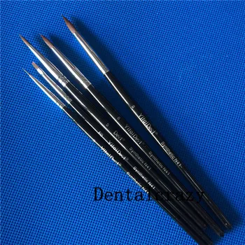 

5pcs Dental Porcelain Brush Pen F0#,6#, 0#, Dental Lab Equipment for sale
