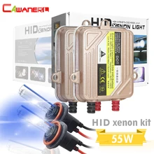 Cawanerl фар автомобиля 55 Вт H1 H3 H4 H7 ксеноновая лампа комплект ballast HID H8 H11 9005 9006 9007 881 3000 K-10000 K автомобиля для фар головного света и противотуманных фар с возможностью креативного