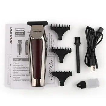 

Men Electric Hair Clipper Set LED Indicator Light Guide Combs Hair Trimmer Set for Adult Children Household Use #35