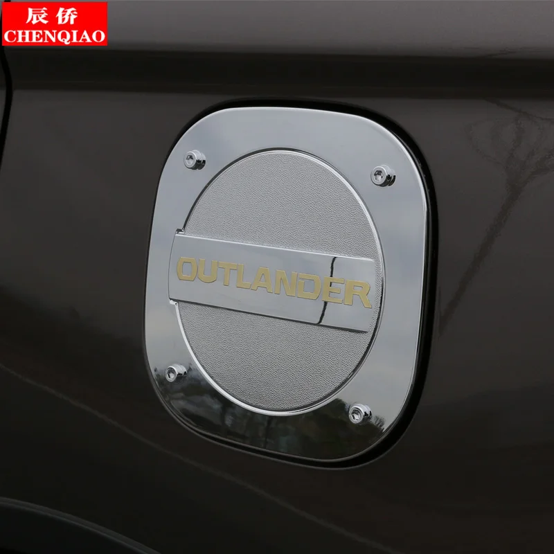 Крышка топливного бака для Mitsubishi Outlander 2013 2019 крышка из АБС/нержавеющей стали