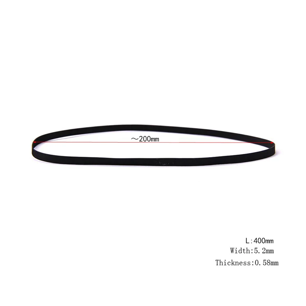 Rubber Turntable Belt Phonograph Record Player Belt Perimeter 54cm/ 21.3in