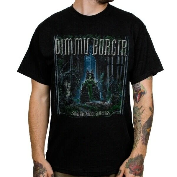DIMMU BORGIR-GODLESS SAVAGE GARDEN-Футболка-X-LARGE-черный металл |