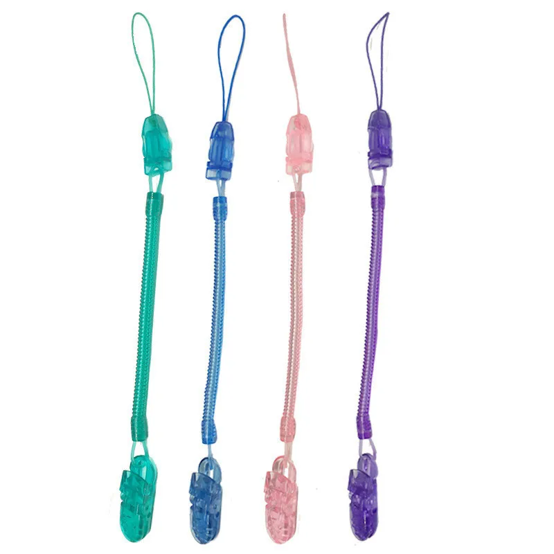 Spring Soother Nipple Clip Chain Baby Infant Toddler Dummy Pacifier Holder Strap|Pacifier| - AliExpress