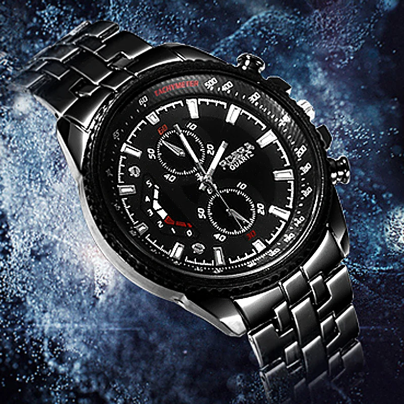 

Top Luxury Brand ROSRA Men Watches Men Sports Watches Black Watches Fashion Military Wristwatch Relogio Masculino horloge mannen